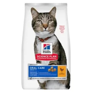 Hill's Science Plan Trockenfutter Katze, Adult, Oral Care, mit Huhn 1,5 kg