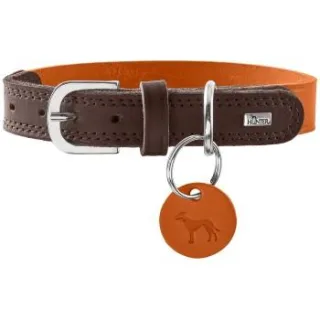 Dog Sport HUNTER Hundehalsband lemvig orange S-M