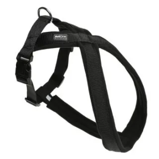 AniOne X-Geschirr Classic schwarz M