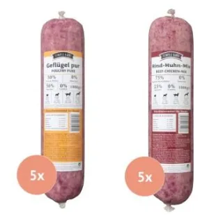 Simple BARF Menüs Rind & Huhn Paket 10x1 kg