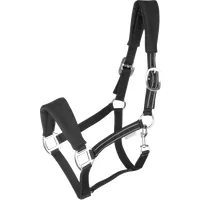 Waldhausen Halfter Alcantara, schwarz - WB