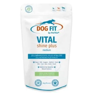 DOG FIT by PreThis ® VITAL shine plus (60 Kapseln = 53,0 g) M