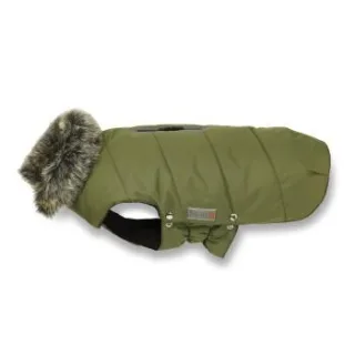 Wolters Winterjacke Parka Jacke Hundejacke oliv 48 cm
