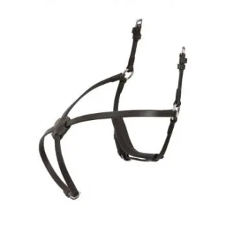 Hans Melzer Horse Equipment Hans Melzer Reithalfter mexikanisch braun/silber WB (Warmblut)