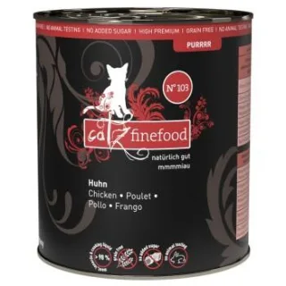 Catz finefood Nassfutter Katze Pure Adult No. 103 Huhn 6x800 g