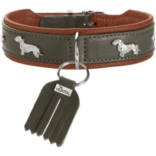 Dog Sport HUNTER Teckelhalsband münchen grün XS-S
