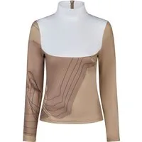 PIKEUR Turniershirt, mokkacreme - 34