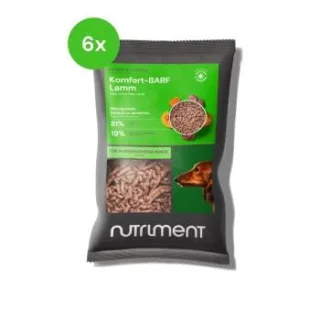 Nutriment Komfort-BARF Menü Lamm, Kürbis & Chicorée 6x1 kg