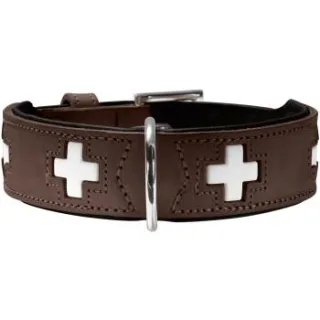 Hunter Halsband Swiss braun 37 cm