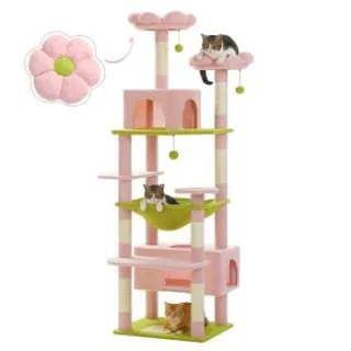Pawz Road Großer Katzenbaum 184 cm rosa