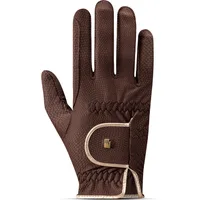 Roeckl Reithandschuhe "Lona" mokka/gold - 8