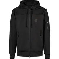 PIKEUR Herren-Hoodyjacke, schwarz - XL