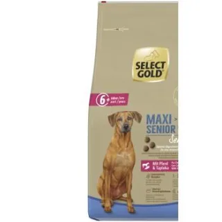 SELECT GOLD Trockenfutter Hund Sensitive Maxi Senior mit Pferd & Tapioka 12kg