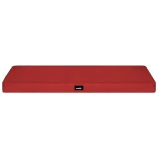 Tierlando ALICE VISCO - Orthopädische Hundematte dunkelrot 80 cm, 9 cm, 60 cm