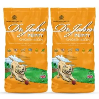 Dr John Welpen Trockenfutter Reich an Huhn 2x10 kg