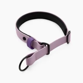 THE DOG IDEA Zugstopp Halsband Lavendel XL