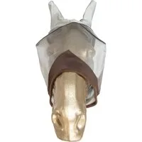 Kentucky Horsewear Fliegenmaske Classic mit Ohren silver - Pony