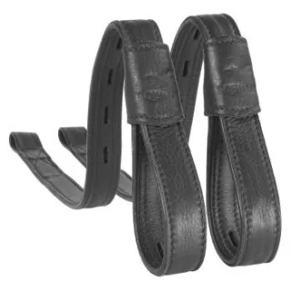 Equinate Slimline Mono Steigbügelriemen Ghost schwarz 60 cm