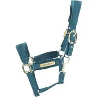 Kentucky Horsewear Velvet Halfter emerald - Full