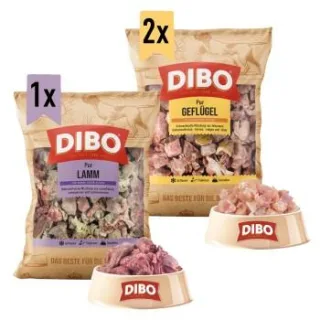 DIBO Frostfutter Geflügel & Lamm Bundle