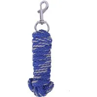 QHP Anbindestrick Color 2 Meter - Kobaltblau