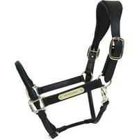 Kentucky Horsewear Lederhalfter "Anatomic" - schwarz