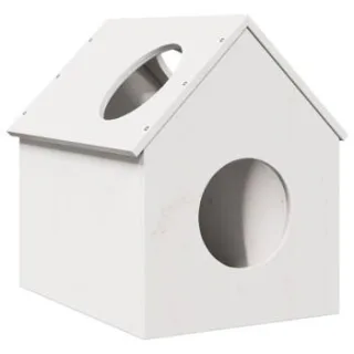 VidaXL Katzenhaus weiß