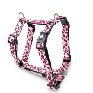 Max & Molly H-Geschirr - Leopard Pink L