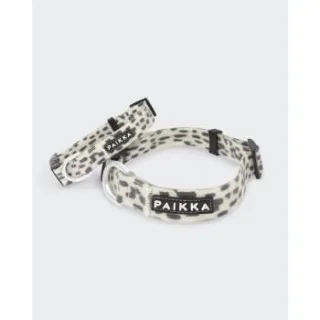 Paikka Glow Halsband 2.0 weiß/ schwarz 44 cm, 65 cm, 2,5 cm