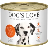 Dog's Love Hunde Nassfutter ADULT RIND - 200 g