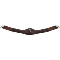 BUSSE Sattelgurt ''LIVORNO-LONG'' elastisch braun - 120 cm