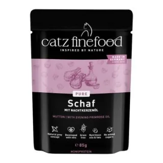 Catz finefood Nassfutter Katze Pure Adult Schaf 32x85 g