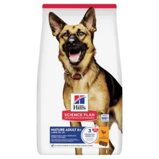Hill's Science Plan Trockenfutter Hund, Large Breed Mature Adult, mit Huhn 2x14 kg