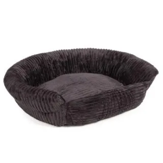 Wallace & Jones Hundebett Cordo schwarz S