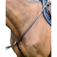 PRESTIGE EVO Vorderzeug mit Elastikzug, tobacco - Warmblut