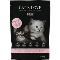 Cat's Love Katzen Trockenfutter "Junior Geflügel" - 400 g