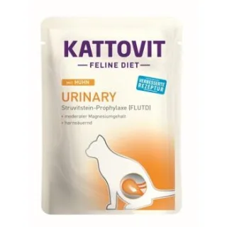 KATTOVIT Feline Diet Nassfutter Katze Urinary Adult Huhn 48x85 g