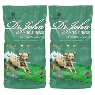 Dr John Hyppo Huhn mit Hafer 2x4 kg