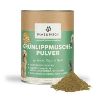 Paws & Patch Grünlippmuschel Pulver 150 g
