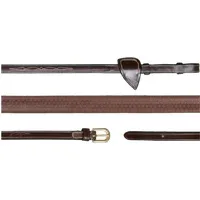 Dy'on 5/8'' (16mm) Gummizügel, Warmblut D-Collection - Braun