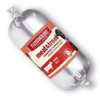 Fleischeslust Trainingswurst meat & treat Rind 15x200g