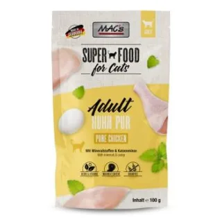 MAC's Nassfutter Katze Adult Hühnchen pur 48x100 g