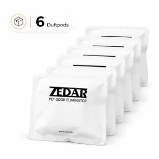 Zedar K1200 Geruchsvernichter - 6 Stück - Für Zedar K1200 Selbstreinigende Katzentoilette, Geruchskontrolle