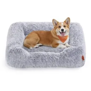 FEANDREA Hundebett M-XL Bezug abnehmbar maschinenwaschbar L