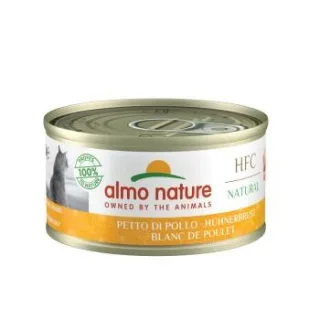 Almo nature HFC Natural Nassfutter Katze Hühnerbrust 24x70 g
