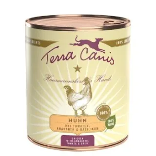 Terra Canis Classic Adult Huhn mit Tomaten, Amaranth und Basilikum 6x800 g