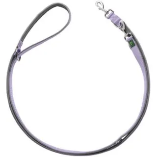 Hunter Verstellbare Führleine Neopren lavendelfarbe 1,5 cm, 2 m