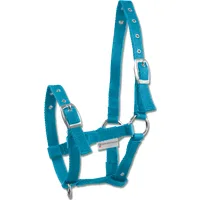 Waldhausen Fohlenhalfter Triple - azurblau