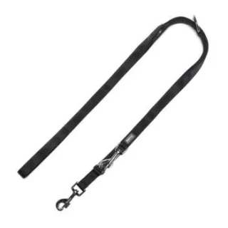 AniOne Nylonführleine Classic 2-lagig schwarz M