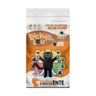 Lucky Lou Trockenfutter Katze, Adult, Geflügel und Ente 9 kg
